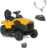 STIGA Tornado 398 M Benzin-Rasentraktor mit 98 cm Mähdeck für Flächen bis 5.000 m² – Bild 6