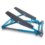 Bituxx Kipphebebühne Mobile Werkstatt Hebebühne Wagenheber Kurzhub PKW Lift bis 2000 kg 2T Rot