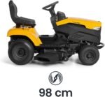 STIGA Tornado 398 M Benzin-Rasentraktor mit 98 cm Mähdeck für Flächen bis 5.000 m² – Bild 4