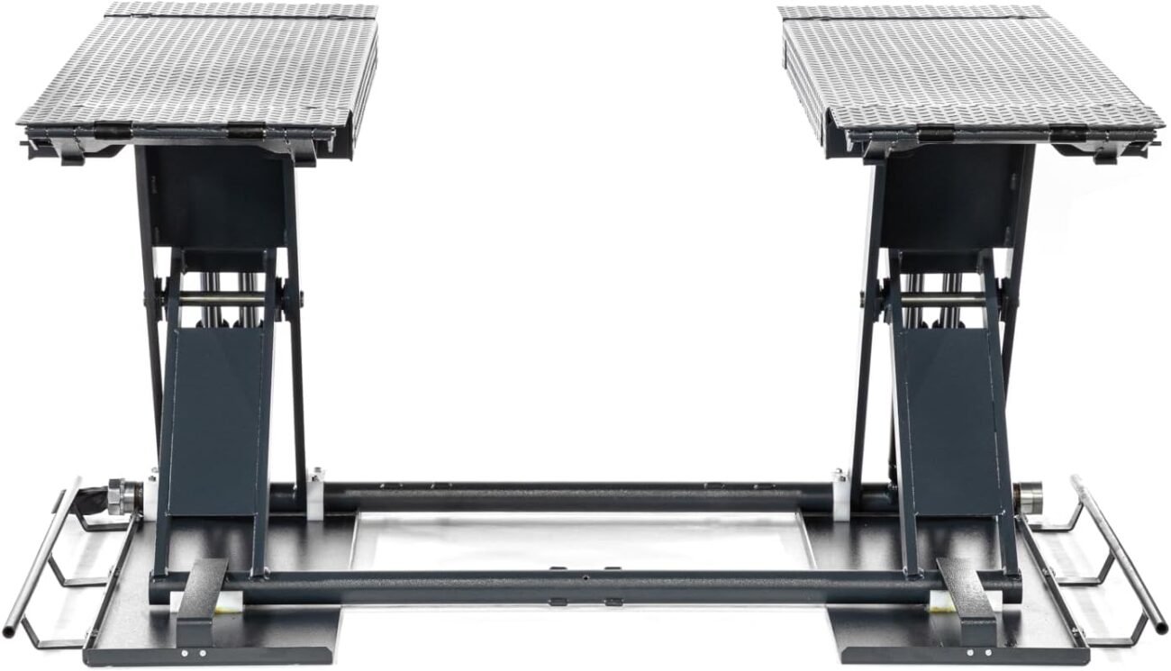 ATH Flex Lift 30 Mobile Kurzhub Scheren Hebebühne Reifendienst Autoaufbereitung 3t Car Detailing ohne Druckluf 3000kg