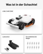 MAMMOTION LUBA 3 AWD 3000 Mähroboter ohne Kabel für 3000 m² mit 80% Steigfähigkeit – Bild 9