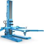 Hebebühne 1-Säulen hydraulisch 2.5 Tonnen 400V Höhe: 2.60 m RP-R-701E2 extra flach