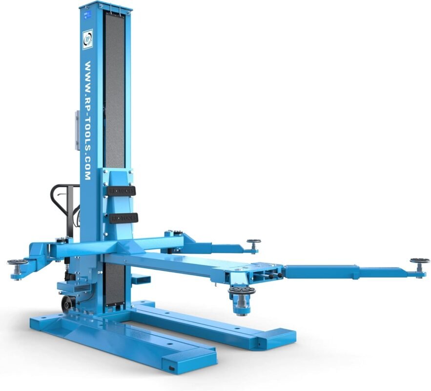 Hebebühne 1-Säulen hydraulisch 2.5 Tonnen 400V Höhe: 2.60 m RP-R-701E2 extra flach