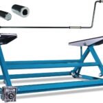 BITUXX Kipphebebühne 3T Mobile Werkstatt Hebebühne Wagenheber Kurzhub PKW Lift bis 3000 kg