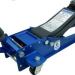 KUNZER WK 1075 FSH Hydraulischer Rangierwagenheber extra flach – 2000 kg Tragkraft Doppelpumpsystem mit Fußschnellhub