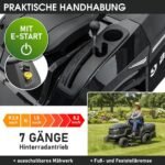 BRAST Benzin-Rasentraktor mit 12,5 PS und 98 cm XXL-Schnittbreite für große Flächen bis 5.000 m² – Bild 4