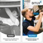 BITUXX Kipphebebühne 3T Mobile Werkstatt Hebebühne Wagenheber Kurzhub PKW Lift bis 3000 kg