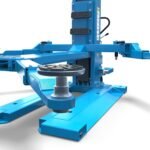 Hebebühne 1-Säulen hydraulisch 2.5 Tonnen 400V Höhe: 2.60 m RP-R-701E2 extra flach