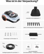 Segway Navimow i208 Mähroboter ohne Kabel für 800 m² mit LiDAR & Geländereifen für 45% Steigung – Bild 8