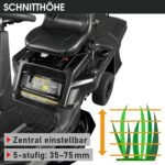 BRAST Benzin-Rasentraktor mit 6,5 PS und 61 cm Schnittbreite für mittlere bis große Flächen – Bild 9