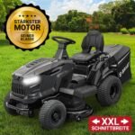 BRAST Benzin-Rasentraktor mit 12,5 PS und 98 cm XXL-Schnittbreite für große Flächen bis 5.000 m² – Bild 2