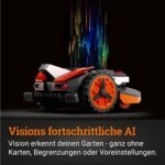 WORX Landroid Vision M600 Mähroboter ohne Begrenzungskabel für 600 m² mit KI-Kamera – Bild 4