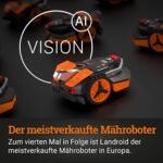 WORX Landroid Vision M600 Mähroboter ohne Begrenzungskabel für 600 m² mit KI-Kamera – Bild 8