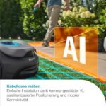 Gardena smart SILENO Sense 400 Mähroboter ohne Kabel mit KI-Kamera für 400 m² – Bild 2