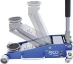 BGS 2889 | Rangier-Wagenheber | 2,5 t | hydraulisch | Hubhöhe 100-460 mm | Aluminium-Stahl-Konstruktion | Hydraulik mit Doppelhubkolben