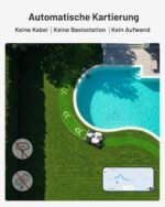 MAMMOTION LUBA mini AWD Mähroboter ohne Kabel für 1500 m² mit 80% Steigfähigkeit – Bild 9