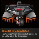 WORX Landroid Vision M600 Mähroboter ohne Begrenzungskabel für 600 m² mit KI-Kamera – Bild 6