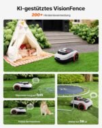 Segway Navimow i208 Mähroboter ohne Kabel für 800 m² mit LiDAR & Geländereifen für 45% Steigung – Bild 5