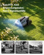 MAMMOTION YUKA mini 2 Mähroboter ohne Kabel für 500 m² mit AI TrueVision & RWD für 45% Steigung – Bild 5